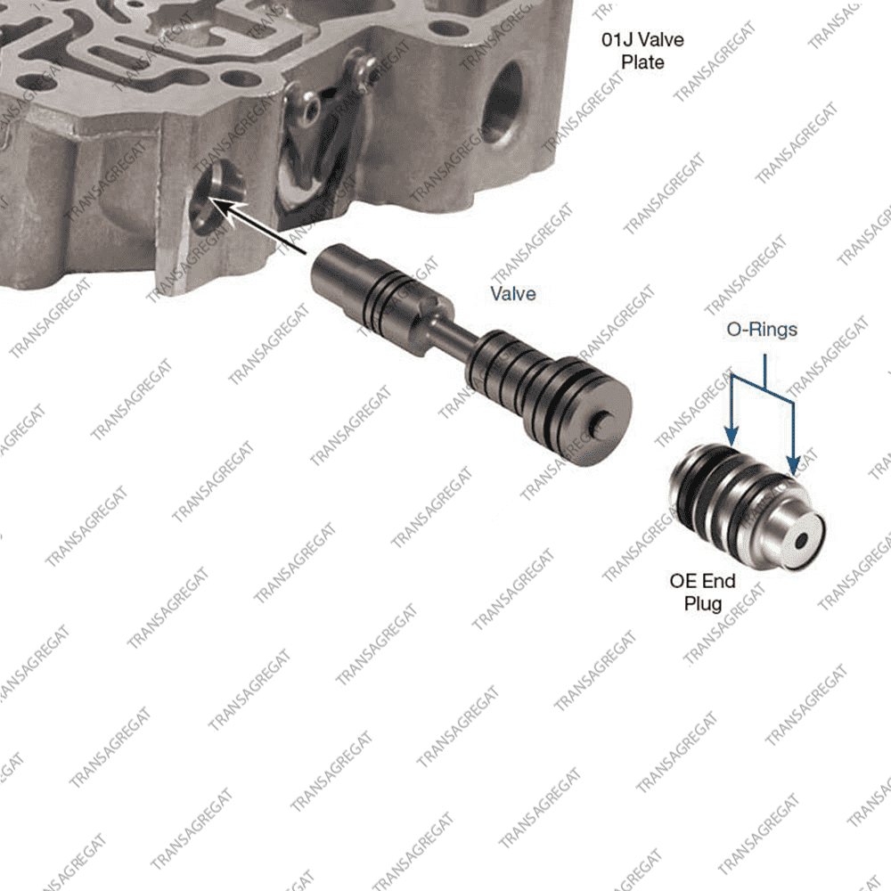 Клапан контроля сцепления KSV (тип 1, ремонтный)