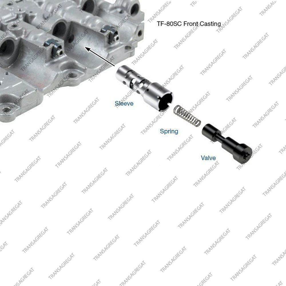 Клапан контроля сцепления C2 (ремонтный)