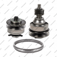 Комплект шкивов с ремнем (тип 1, с подшипником OD 105mm, б/у)