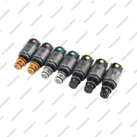Комплект соленоидов (тип 4, 7 штук: 3 желтых, 2 синих, 2 оранжевых)